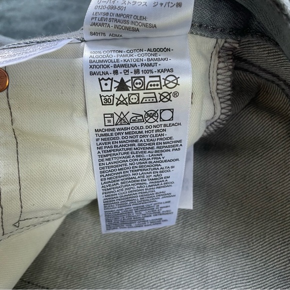 Mens Levi's (Already Shrunk) Shrink To Fit Jeans - Picture 5 of 12